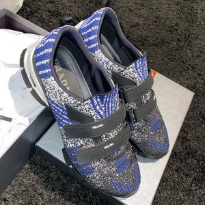 Prada Double Strap Sneaker